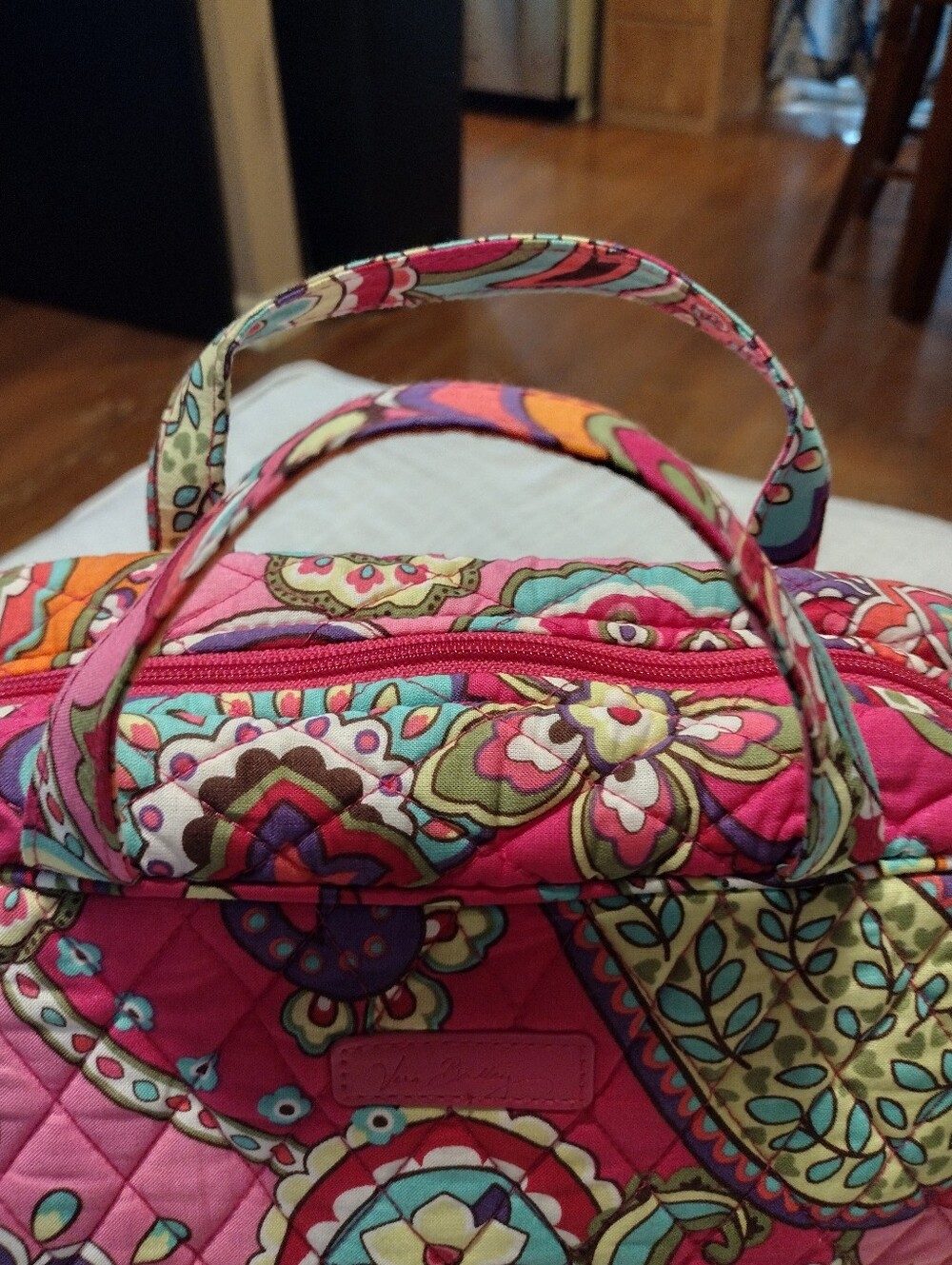 Vera Bradley travel toiletry Makeup bag - Picture 2 of 7